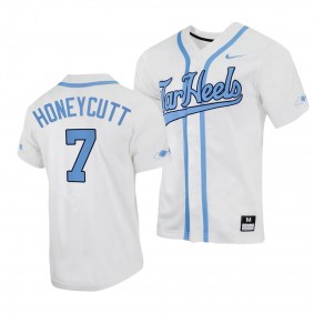 Vance Honeycutt UNC Tar Heels White Replica Baseball Jersey